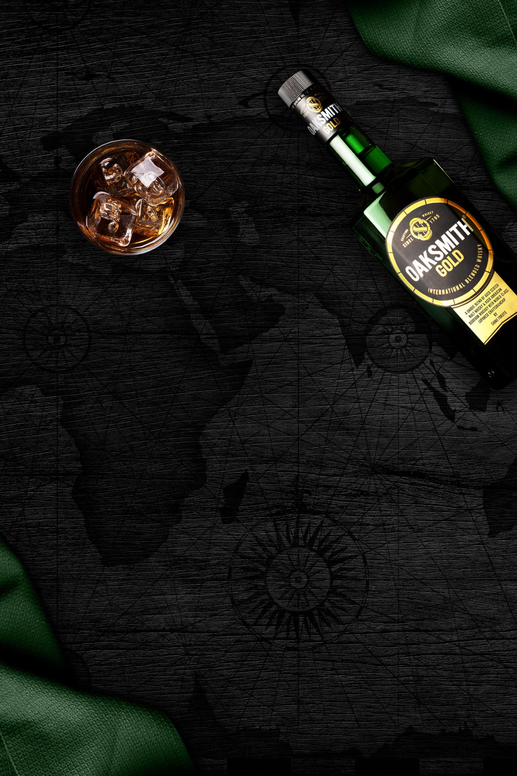 oaksmith gold international blended whisky